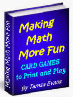 Printable Math Card Games for Classroom or Home
