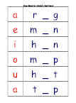 Printable Phonics Game