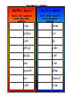 Printable Reading Game